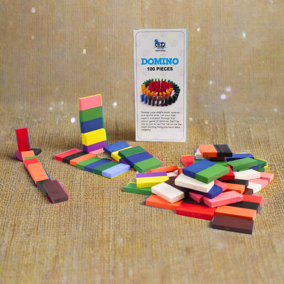Kidsbestie-DOMINO-100 Pieces for Kids Age 3 +