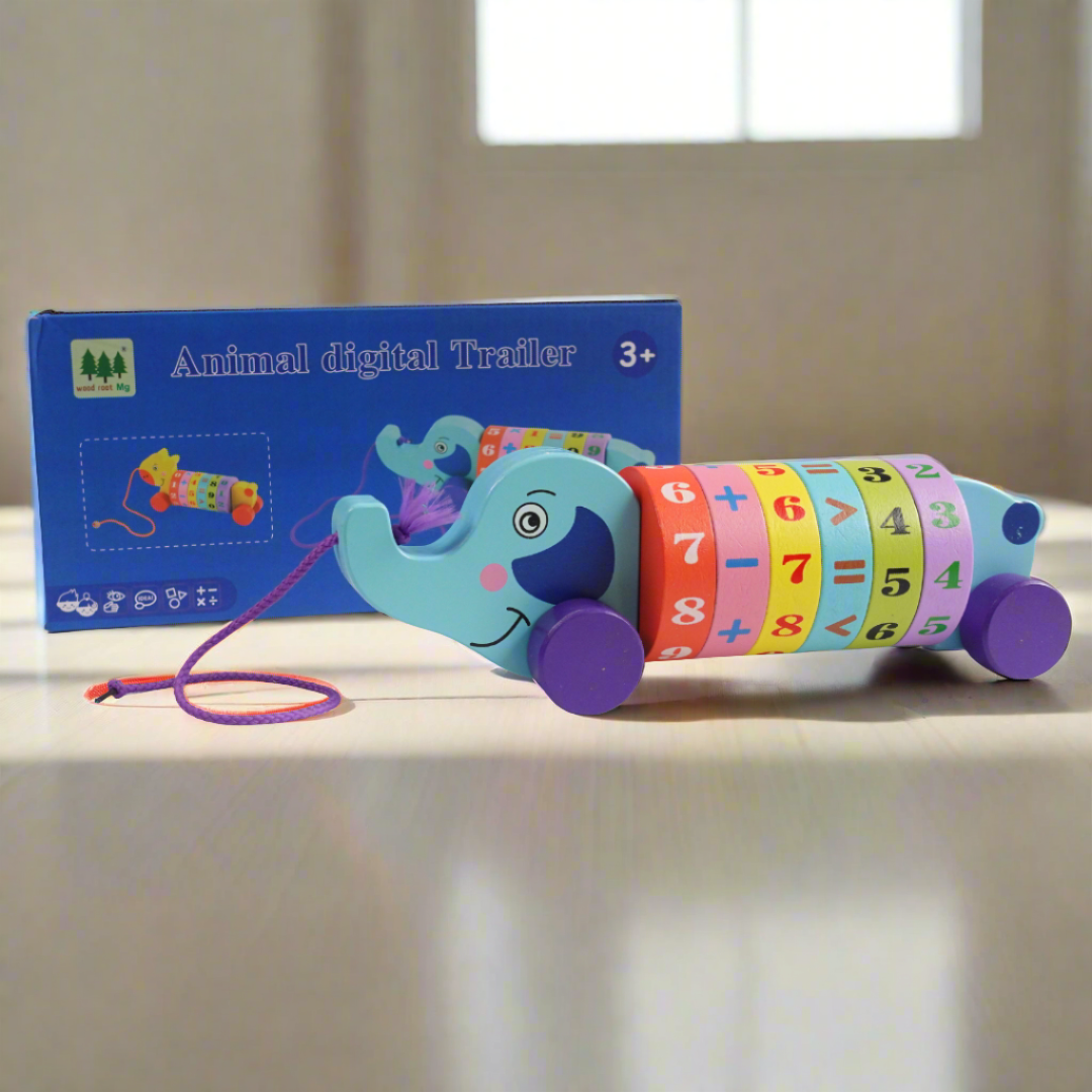 Trailer Math Digital Animal Trailer - Fun Math Toy for Kids (Age 3+) – Kids Bestie