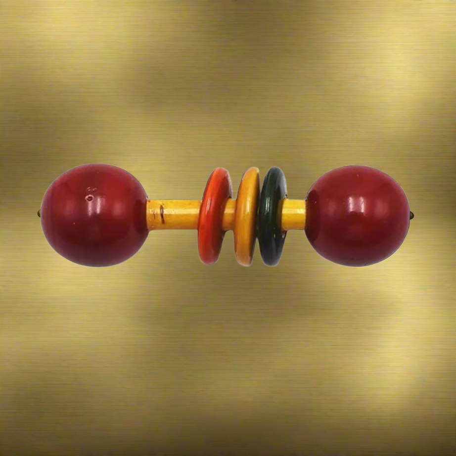 Kidsbestie-Dumbbells Rattle Toys for New Babies