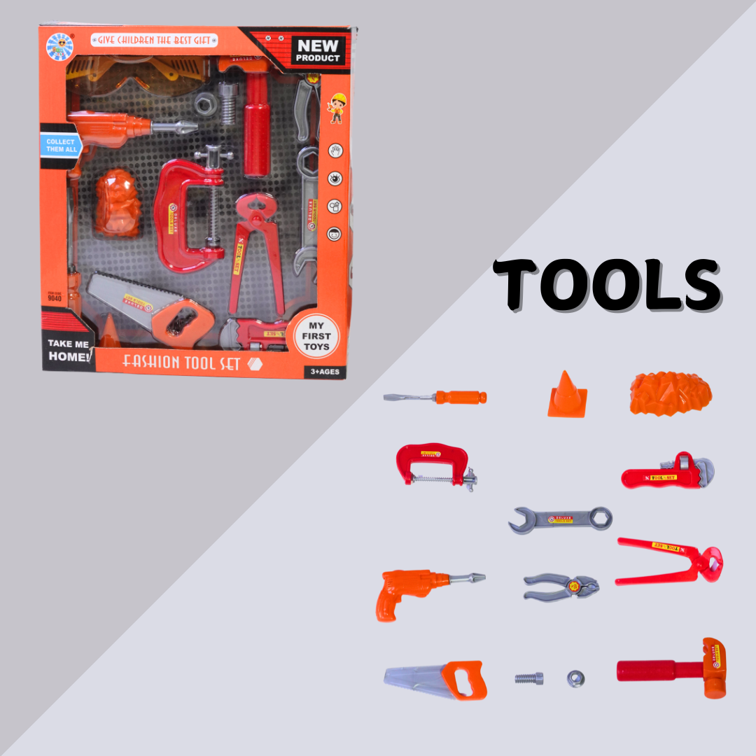 Fashion Set of Tool for Toddler Boys