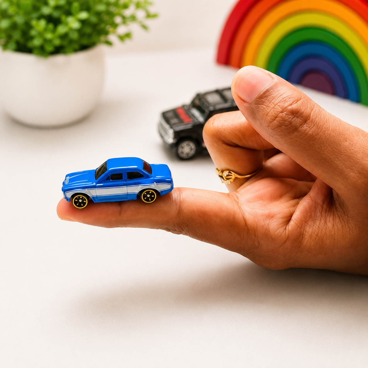 1.65 Nano die cast metal car