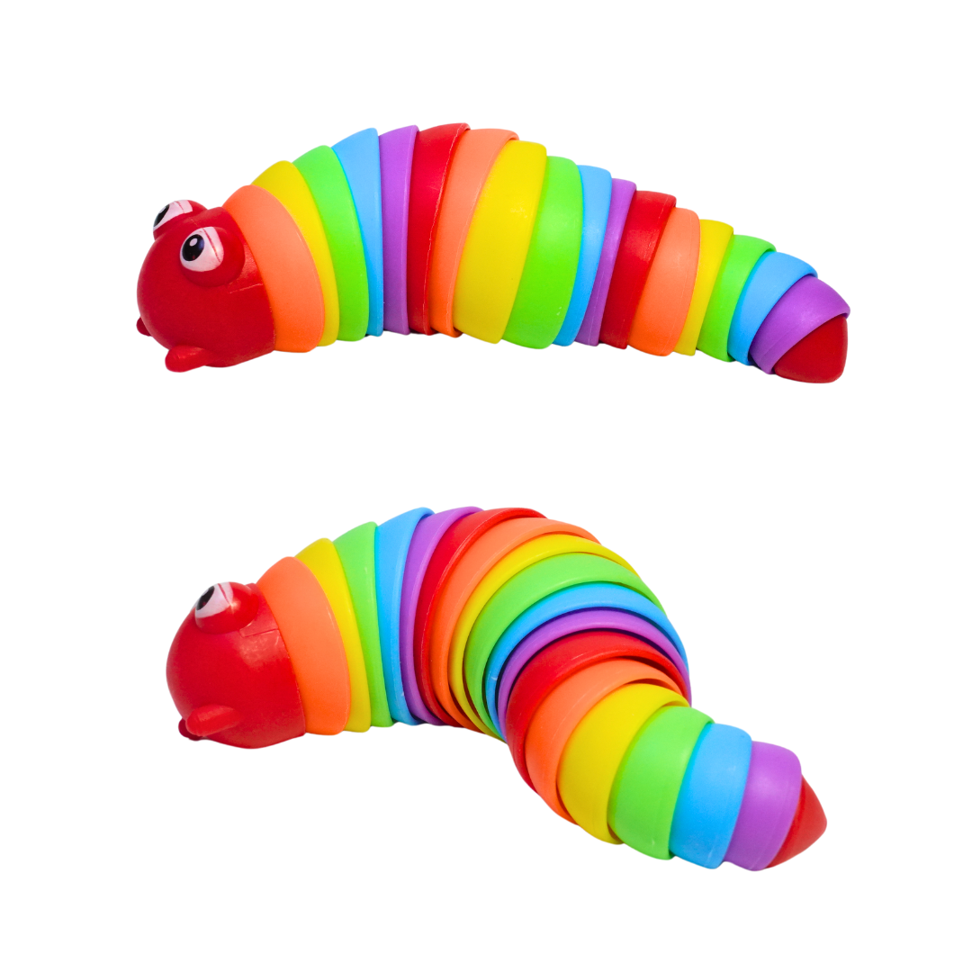 Kidsbestie-Finger Slug Caterpillar Toy for Children