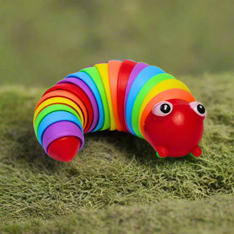 Kidsbestie-Finger Slug Caterpillar Toy for Children