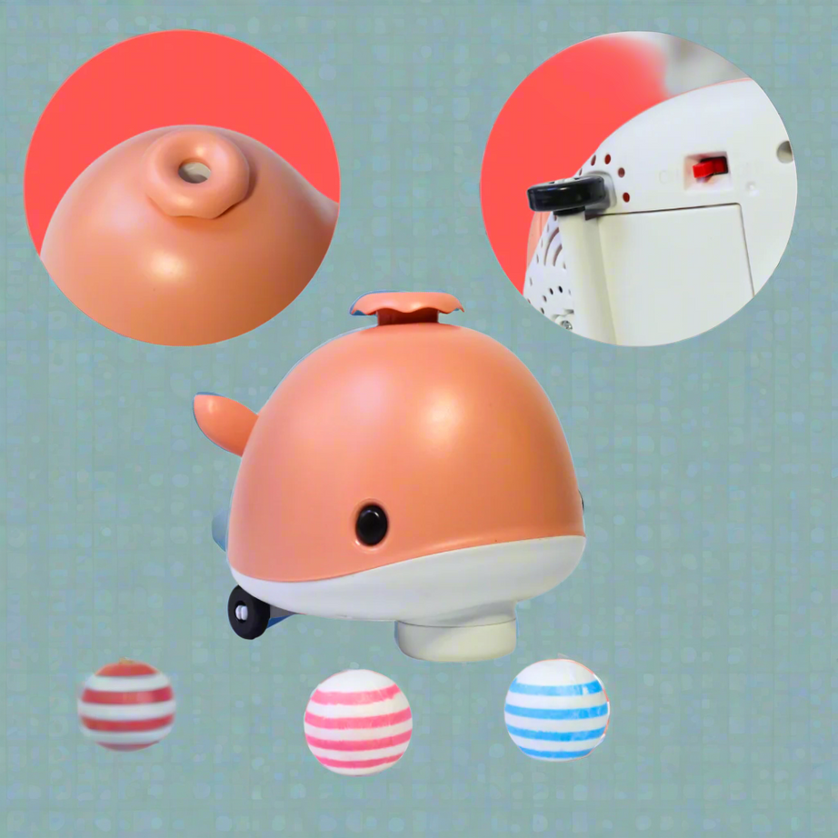 Kidsbestie- Floating Ball Whale Toy for Children