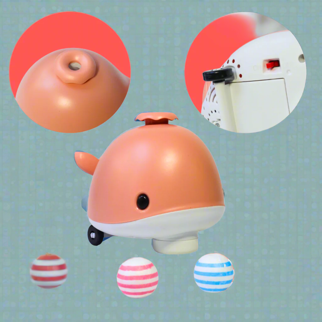 Kidsbestie- Floating Ball Whale Toy for Children