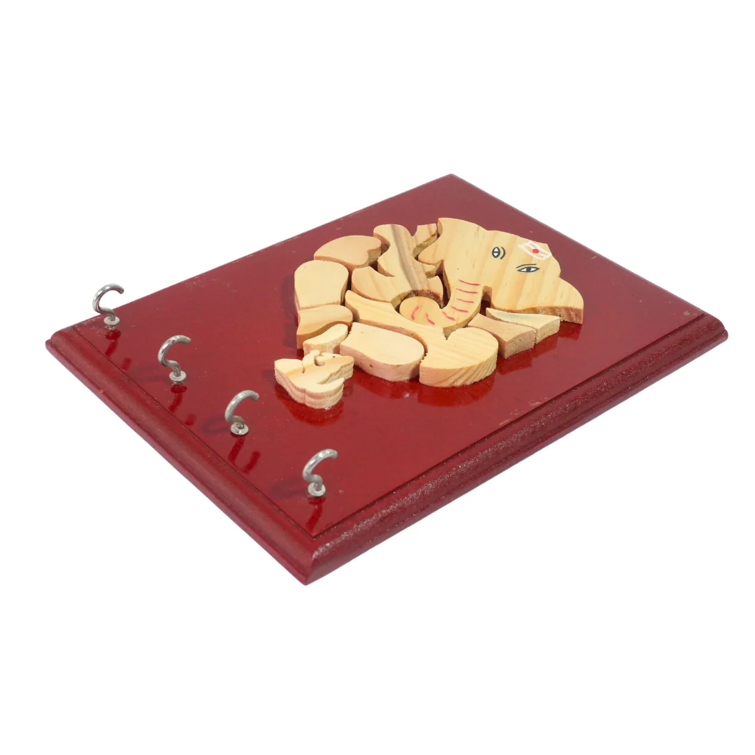 Kidsbestie-Ganesha Key Holder for Living Room Wall Decor