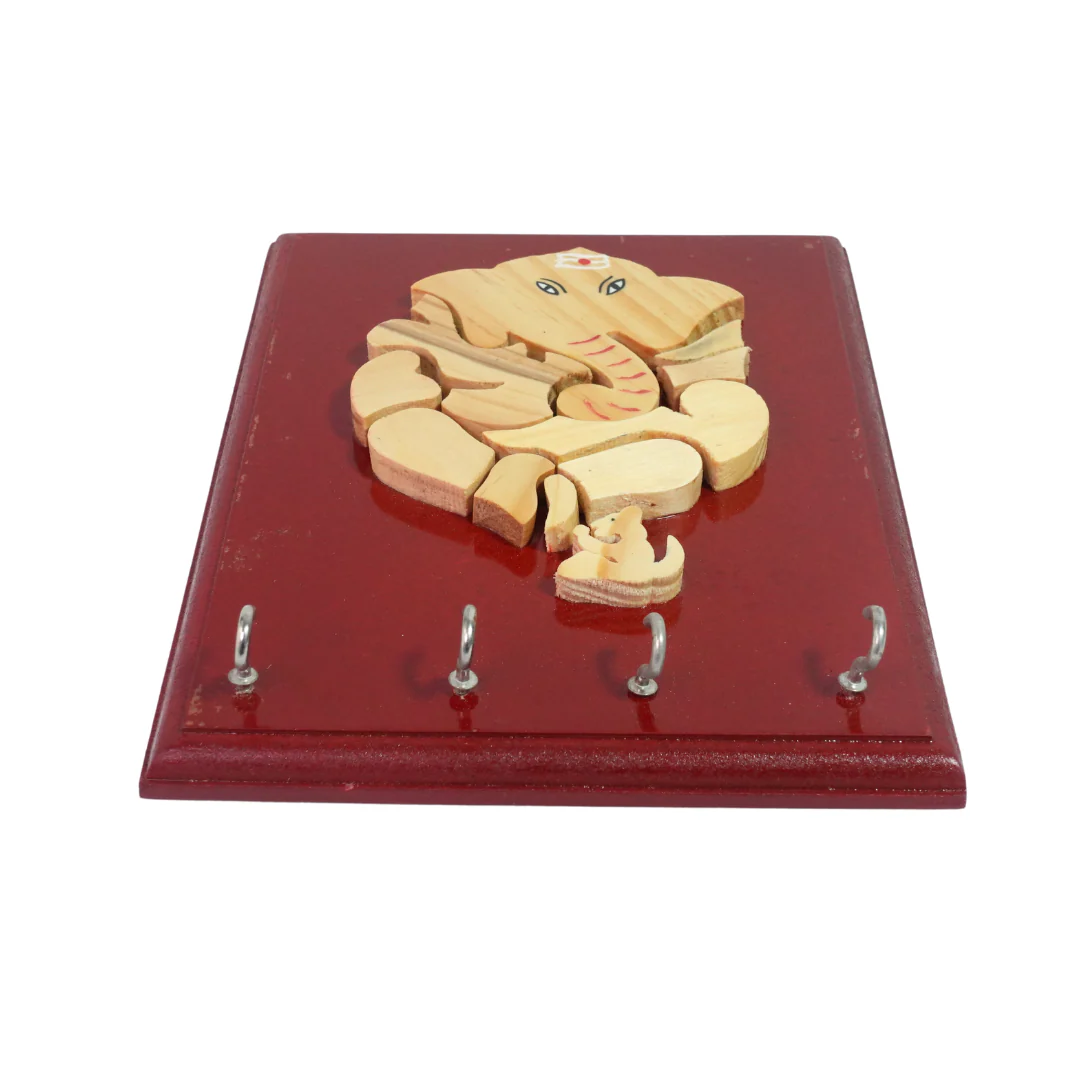 Kidsbestie-Ganesha Key Holder for Living Room Wall Decor