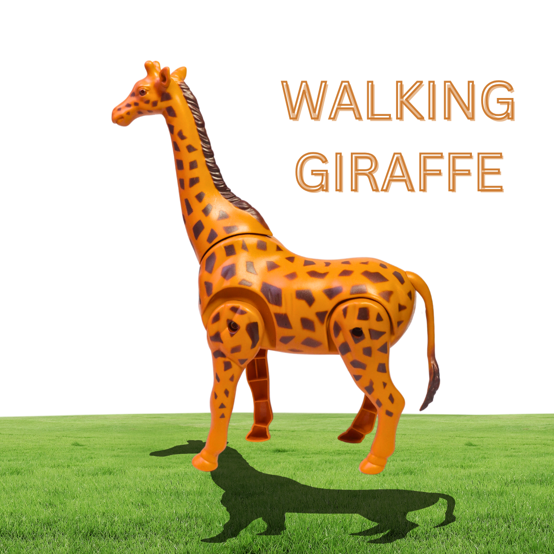 Kidsbestie-Giraffe Toy with Walking and Realistic Sound, for 2+ Years