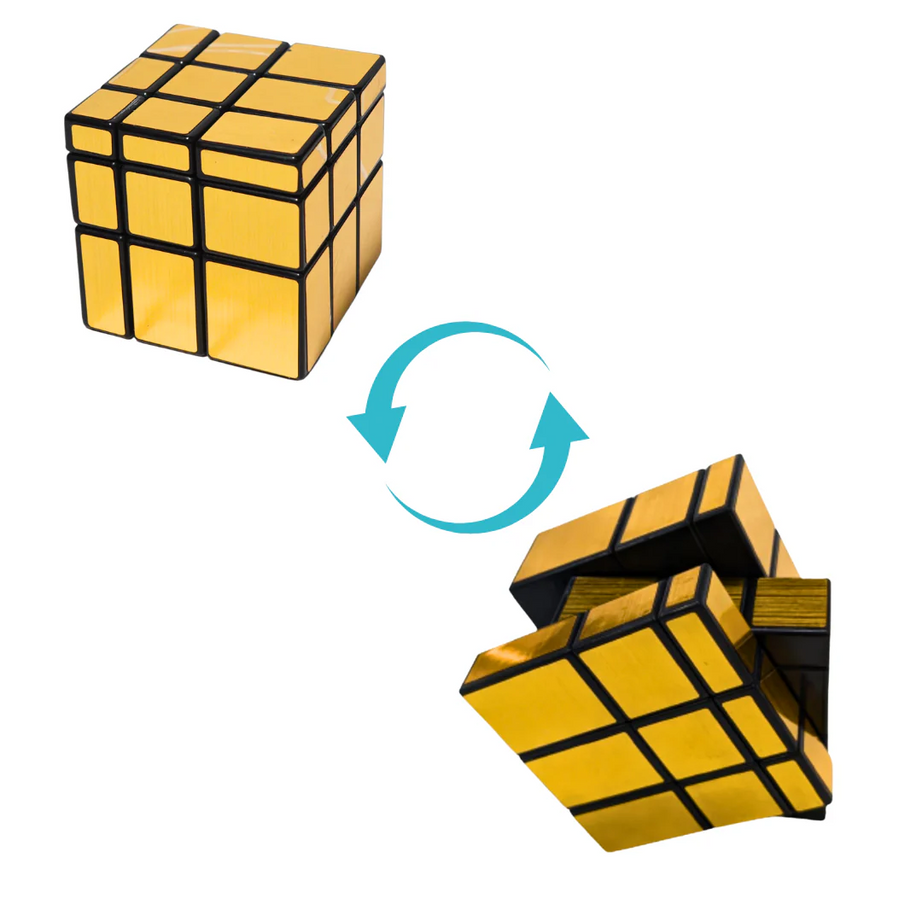 Kidsbestie- Golden Mirror cube