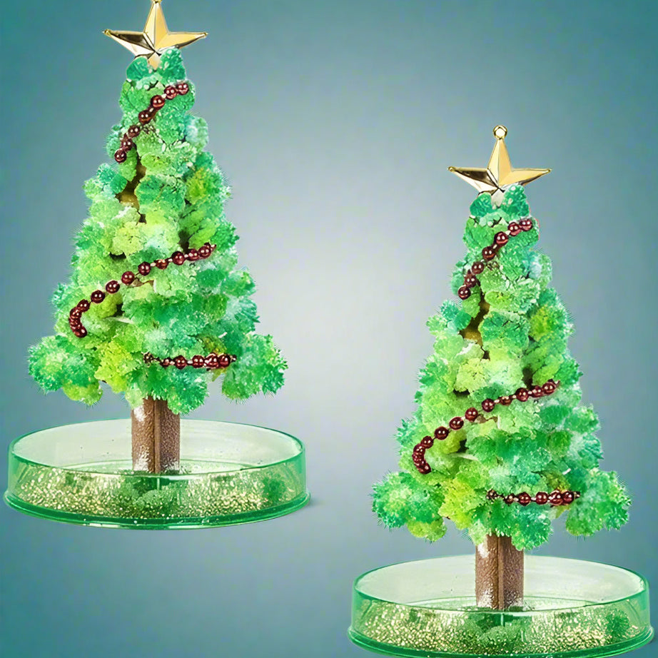 Kidsbestie- Magic Growing Crystal Christmas Tree - Free Accessories 
