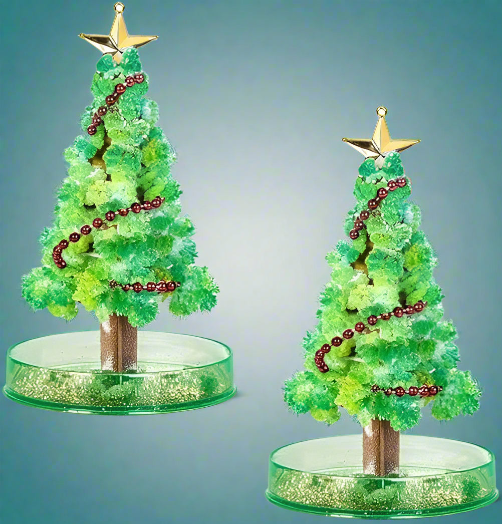 Kidsbestie- Magic Growing Crystal Christmas Tree - Free Accessories 