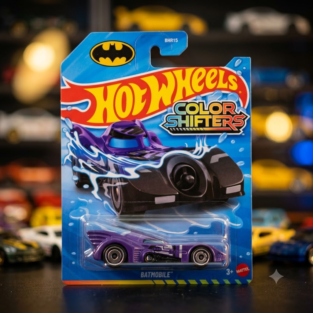 Hot Wheels Color Shifters Batman Batmobile (BHR15)