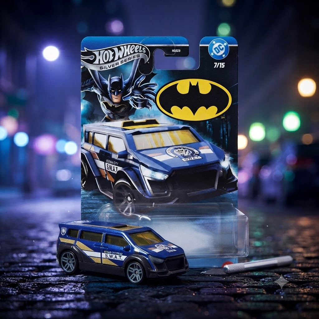 Hot wheels silver series batman collection