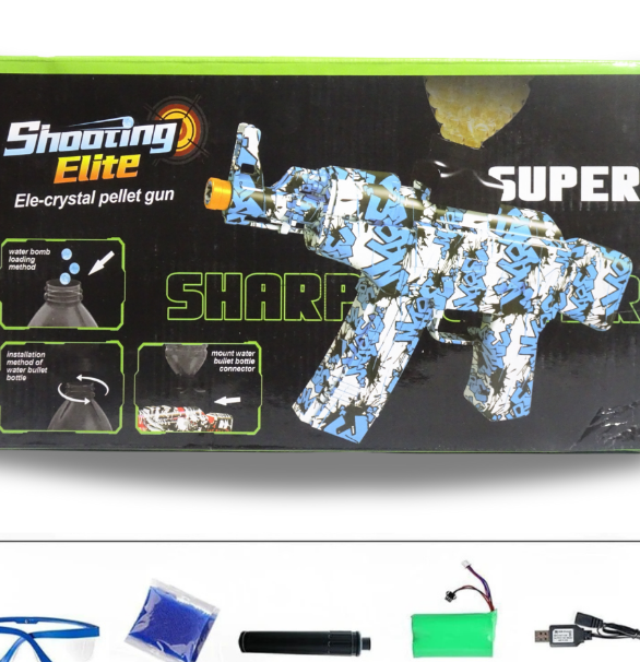 Shooting Elite ELE-Crystal Pellet Gun | KidsBestie | Gel Blaster