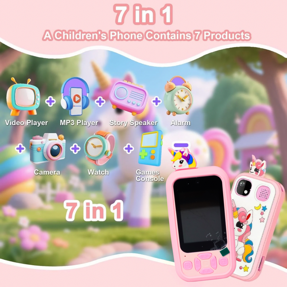 Multifunction Kids Smart Camera Toy | KidsBestie(Random Colours)