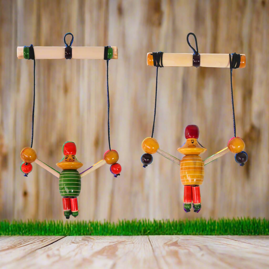 Kidsbestie-Joker up and down Wooden Toy