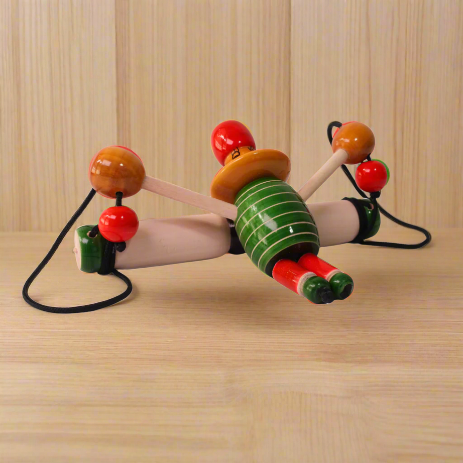 Kidsbestie-Joker up and down Wooden Toy for kids