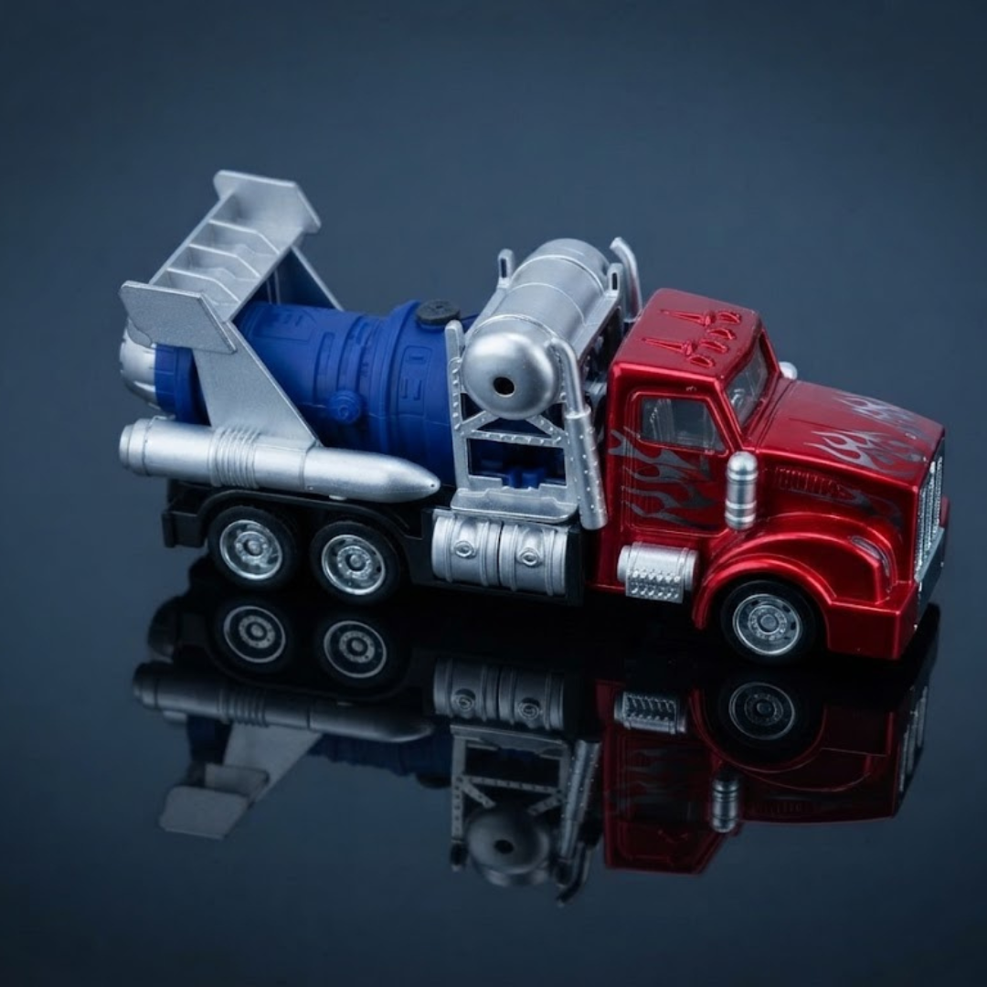 Diecast Smoke Truck – Realistic Fire Rescue Truck with Smoke Effects