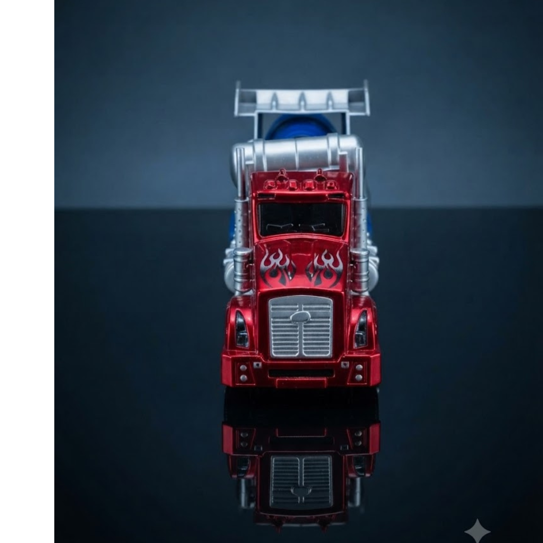 Diecast Smoke Truck – Realistic Fire Rescue Truck with Smoke Effects