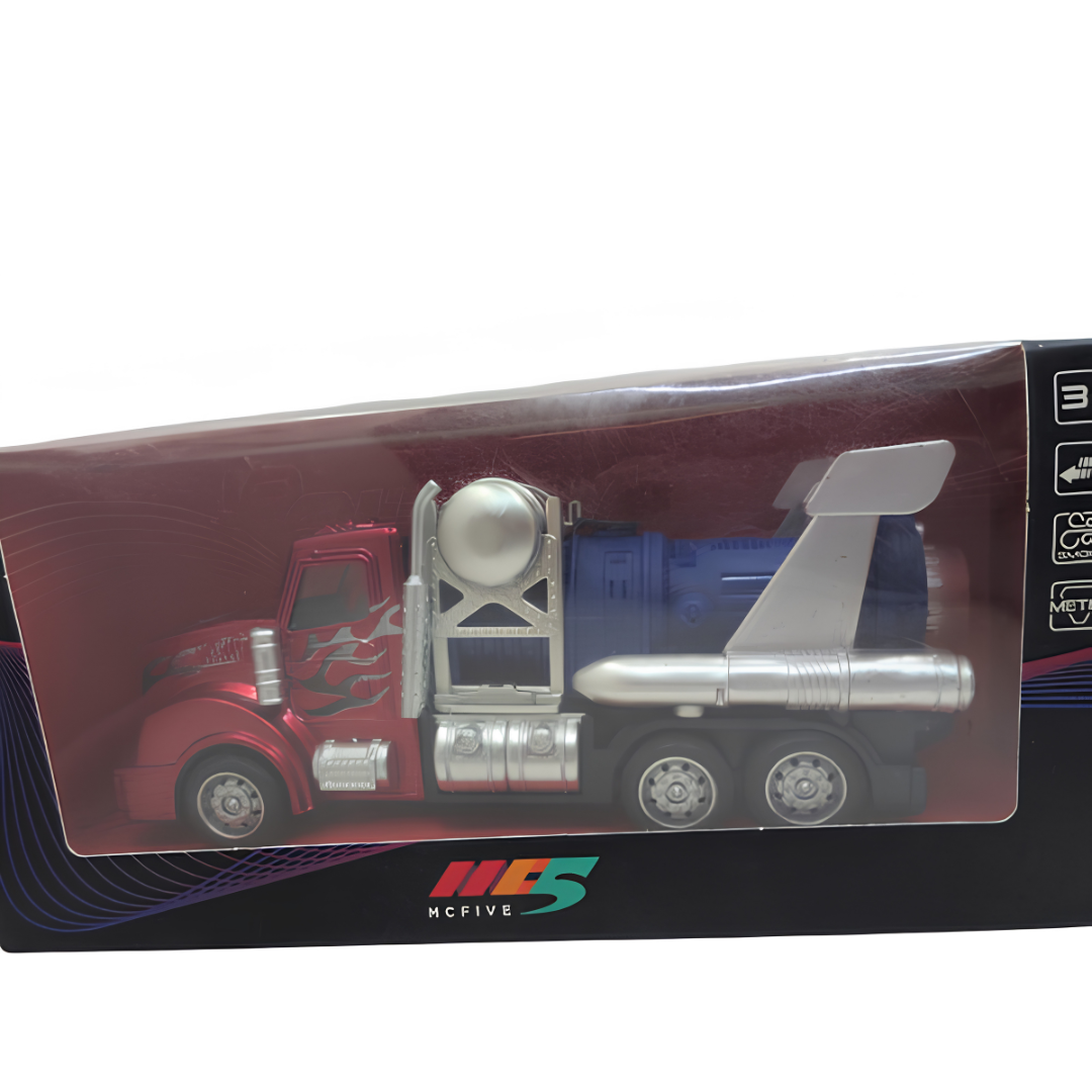 Diecast Smoke Truck – Realistic Fire Rescue Truck with Smoke Effects