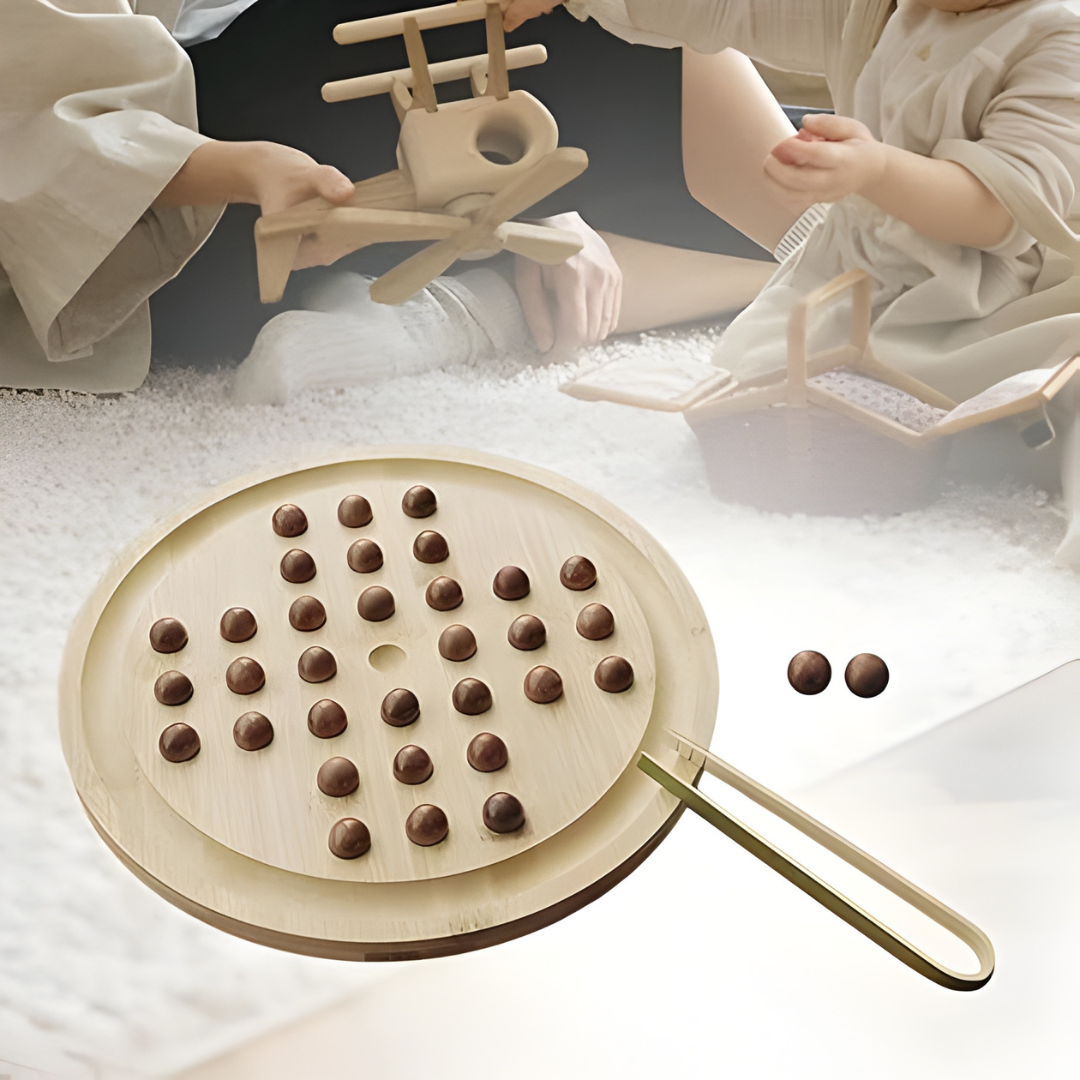 Bead Solitaire Chess – Classic Brain Teaser Puzzle Game 🧠♟️