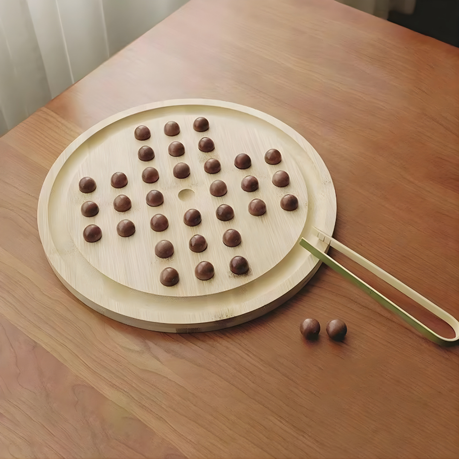 Bead Solitaire Chess – Classic Brain Teaser Puzzle Game 🧠♟️