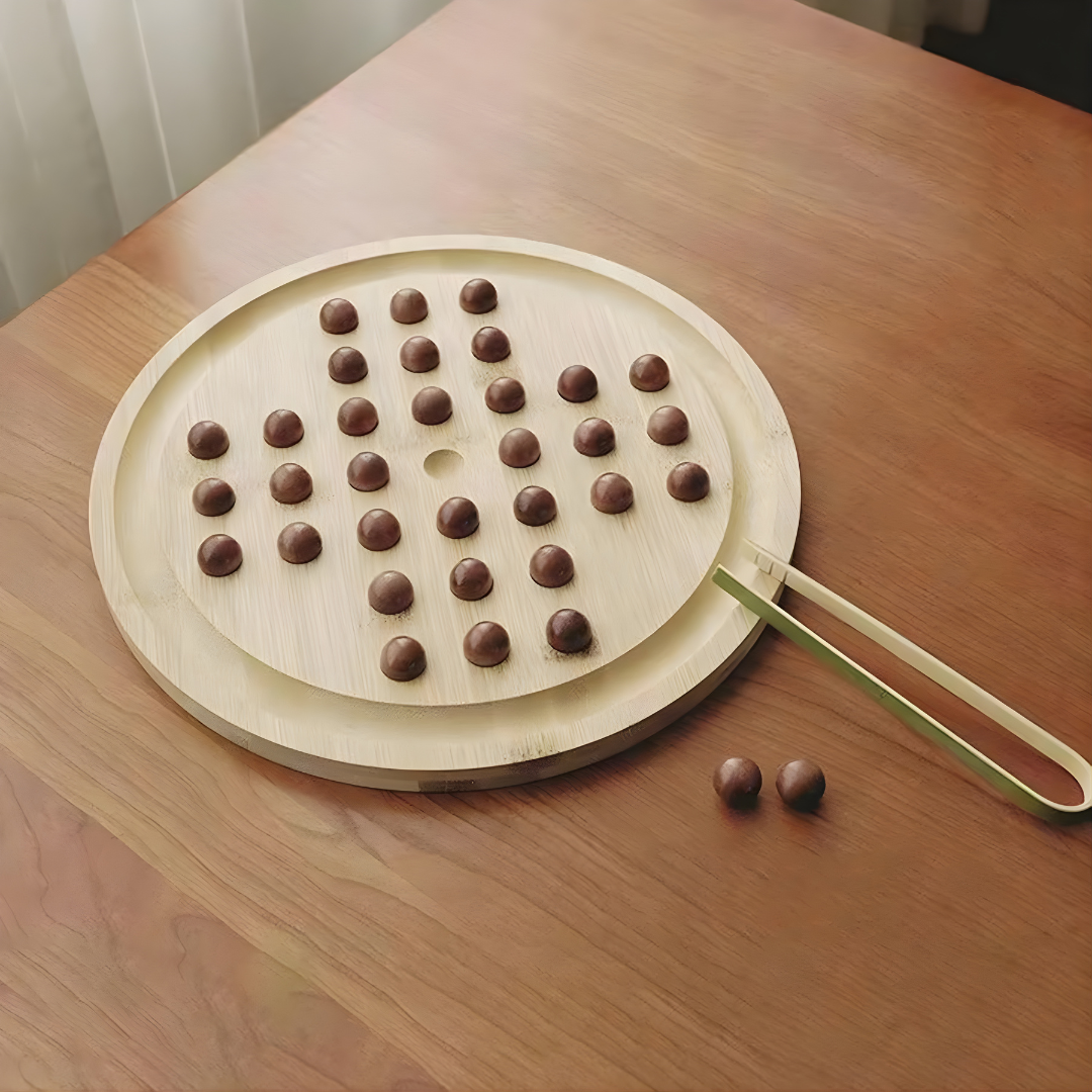 Bead Solitaire Chess – Classic Brain Teaser Puzzle Game 🧠♟️