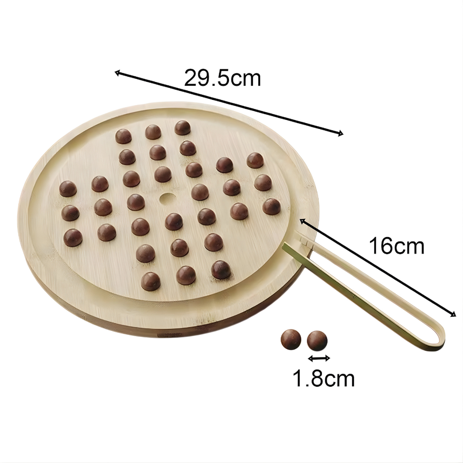 Bead Solitaire Chess – Classic Brain Teaser Puzzle Game 🧠♟️