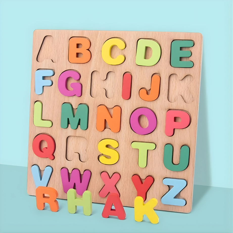 🪵✨ 3D Wooden Capital Alphabet ✨🪵