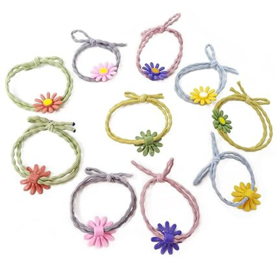 Korean hair ties ,use like a bracelets and hair ties