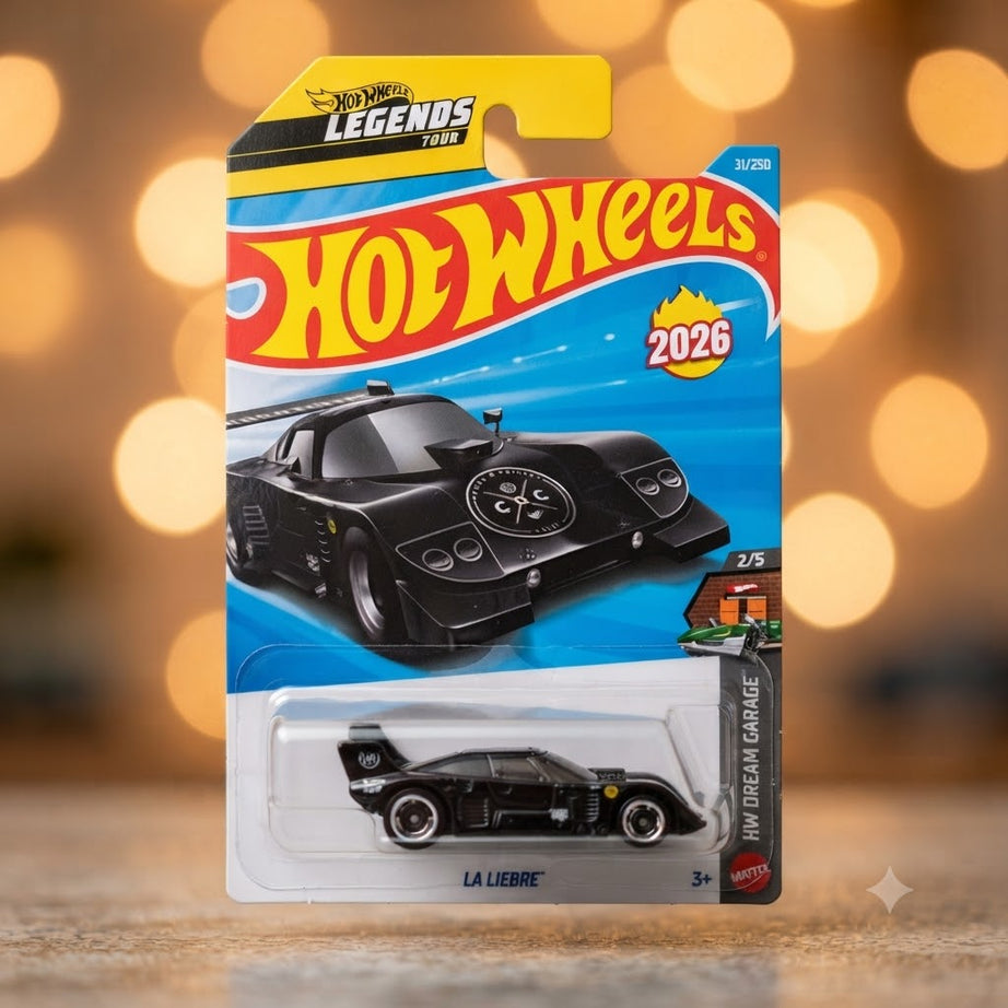 1+1 Hot Wheels Combo Special Edition Die-Cast Duo: La Liebre & Monster High Ghoul Mobile