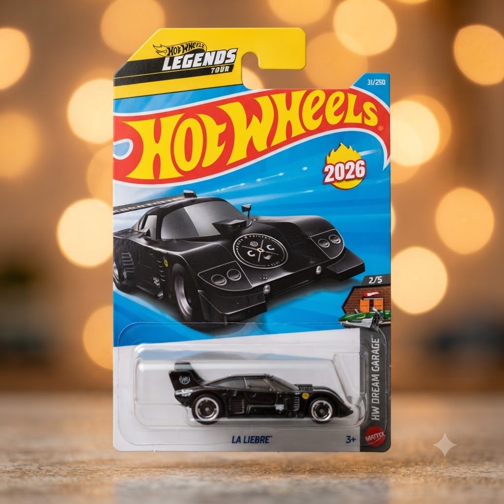 1+1 Hot Wheels Combo Special Edition Die-Cast Duo: La Liebre & Monster High Ghoul Mobile