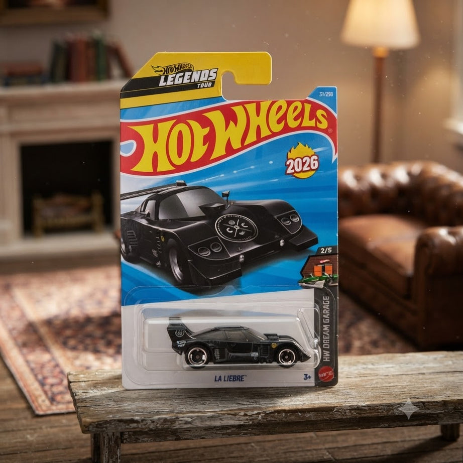 1+1 Hot Wheels Combo Special Edition Die-Cast Duo: La Liebre & Monster High Ghoul Mobile