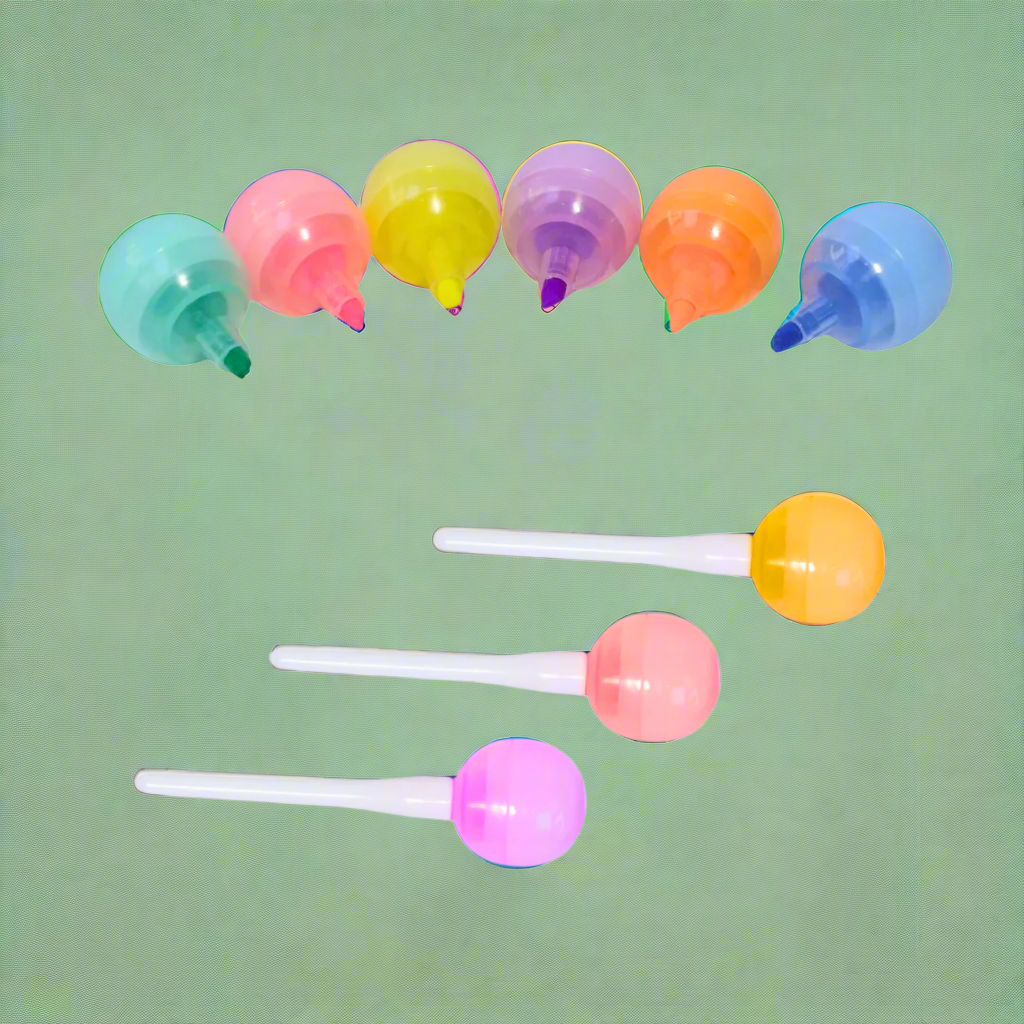 Lollipop Theme Highlighters for Children