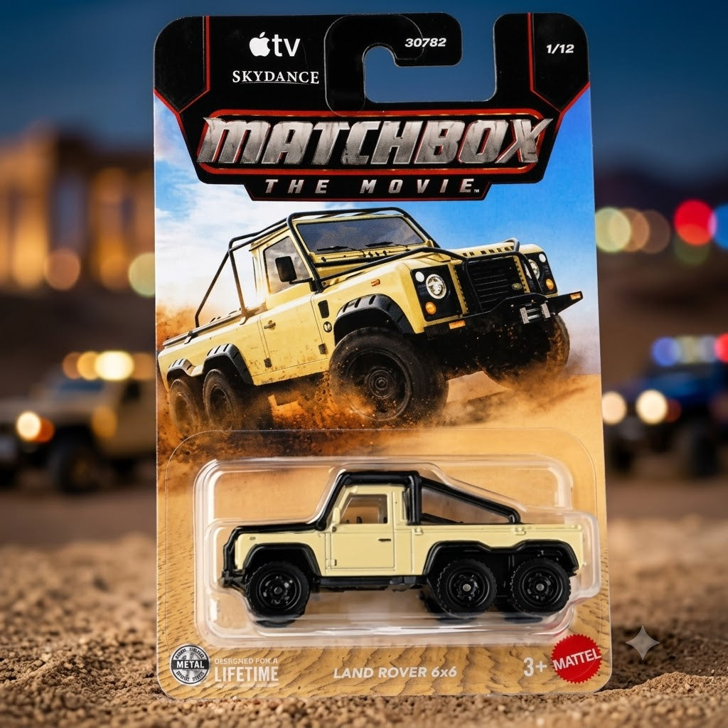 Matchbox "The Movie" Land Rover 6x6
