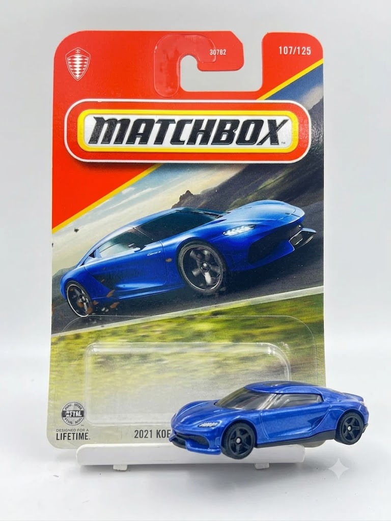 Matchbox 2021 Koenigsegg Gemera 1:64 Scale Die-Cast Mega-GT Collectible Toy Car