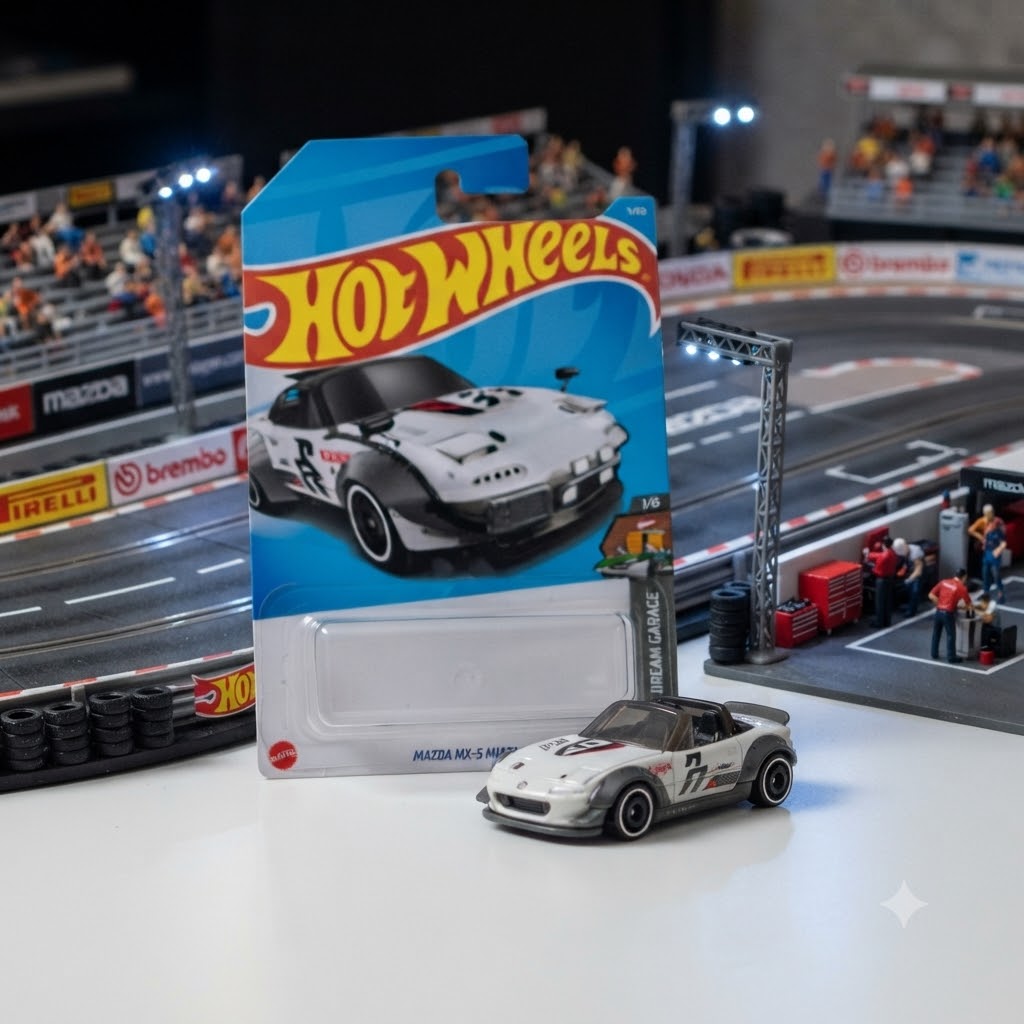 Hot Wheels Exotics & Drift Collector Series: McMurtry Spéirling & Mazda MX-5 Miata [Combo Pack Of 2]