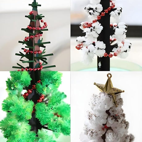 Kidsbestie-Magic Growing Crystal Christmas Tree - Free Accessories 