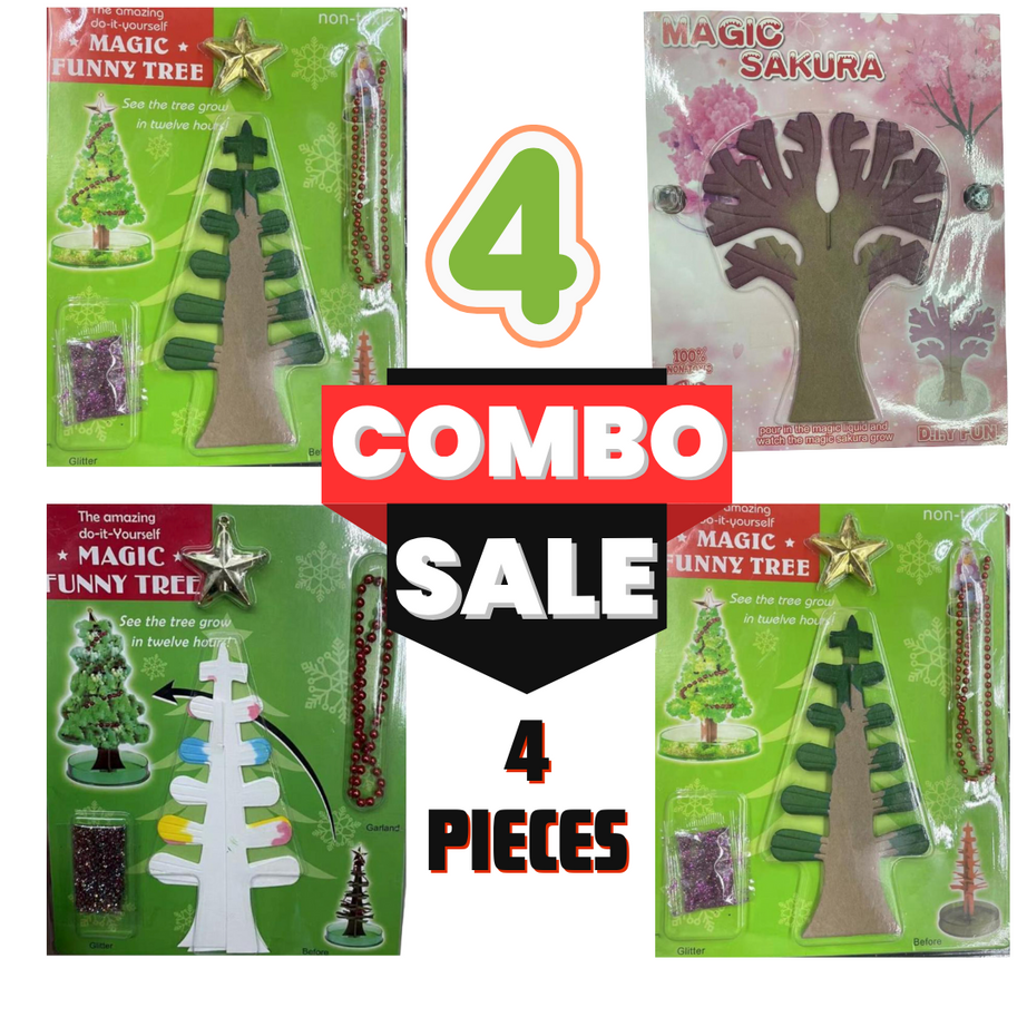 Kidsbestie- Magic Growing Crystal Christmas Tree 