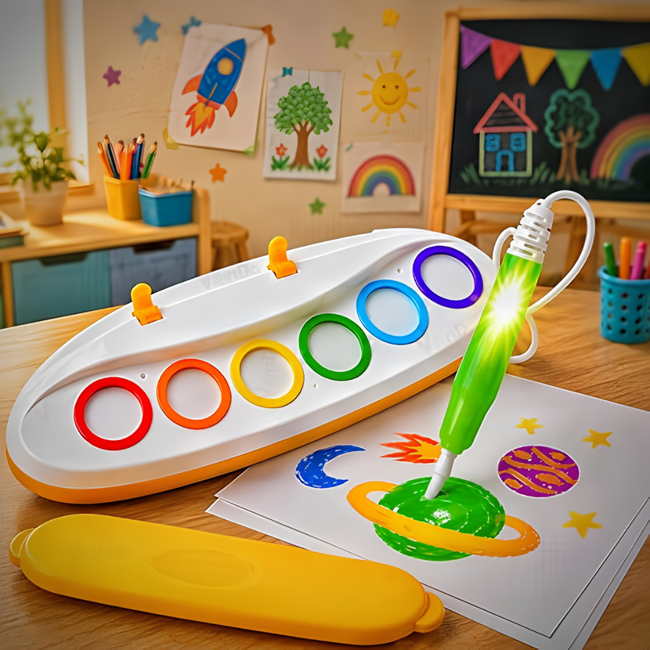 An innovative mess free arts and crafts for toddlers and young children