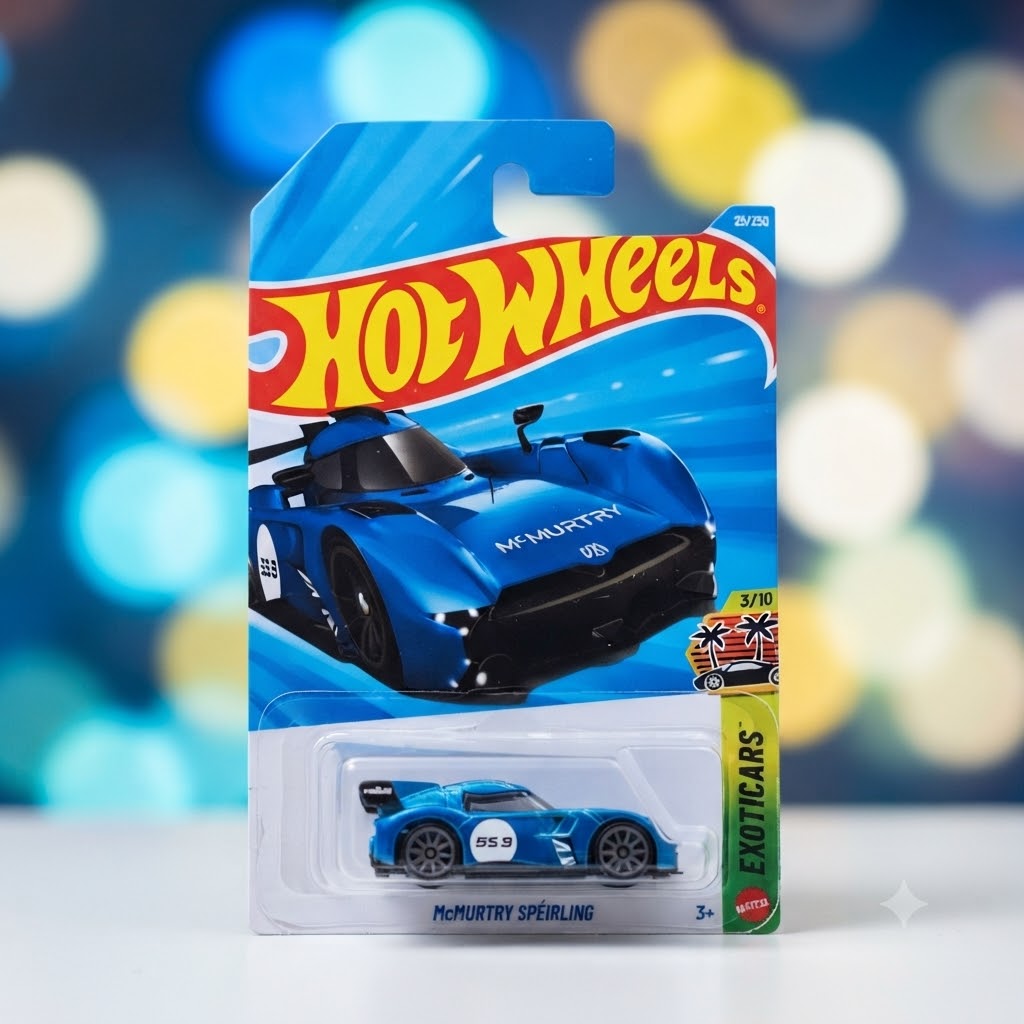 Hot Wheels Exotics & Drift Collector Series: McMurtry Spéirling & Mazda MX-5 Miata [Combo Pack Of 2]