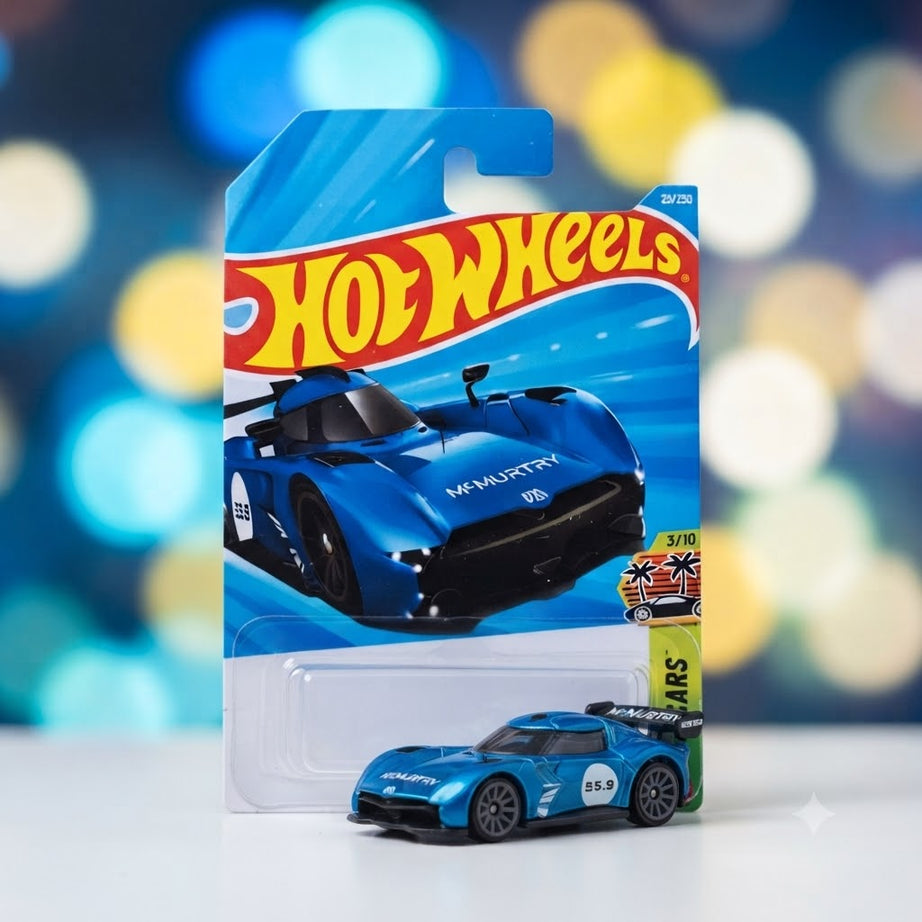Hot Wheels Collectible Die-Cast Showcase: Austin Mini Cooper S & McMurtry Spéirling