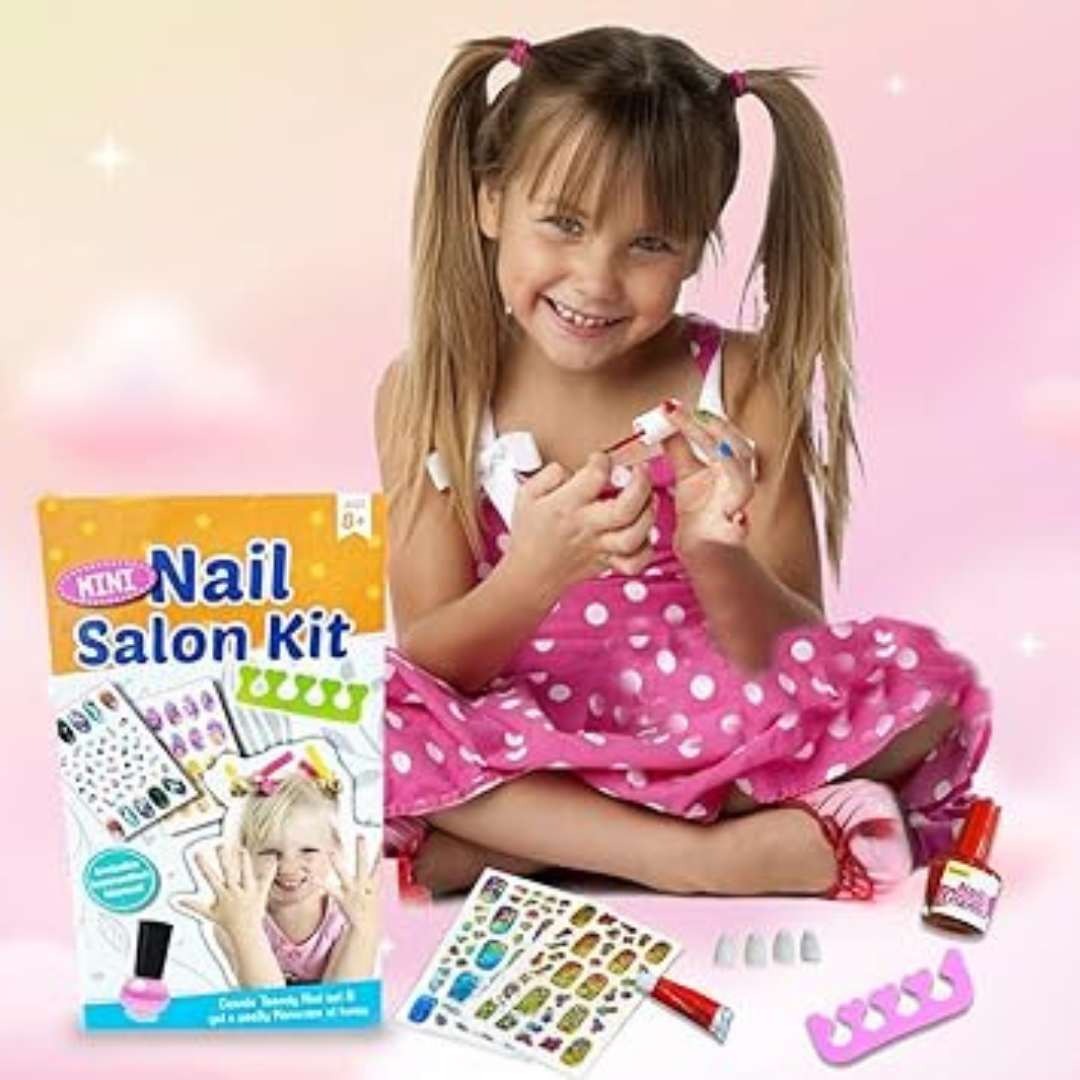 Toy magic mini nail art salon kit