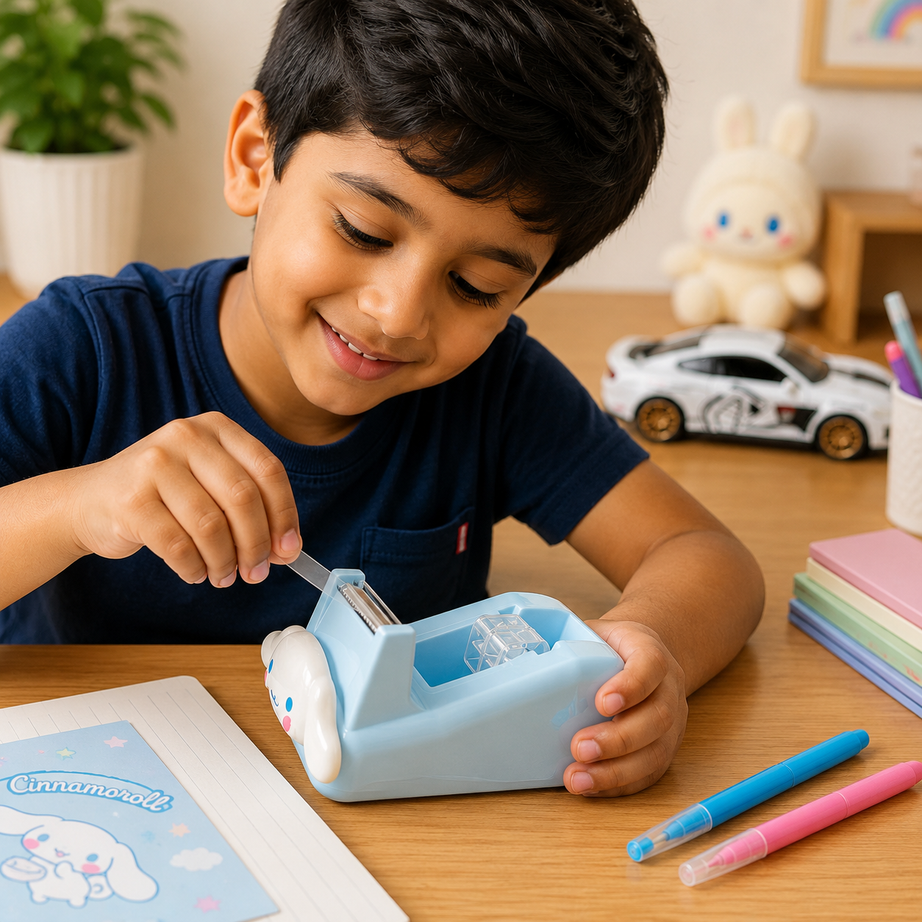 sticker dispenser craft box and creative activity kit