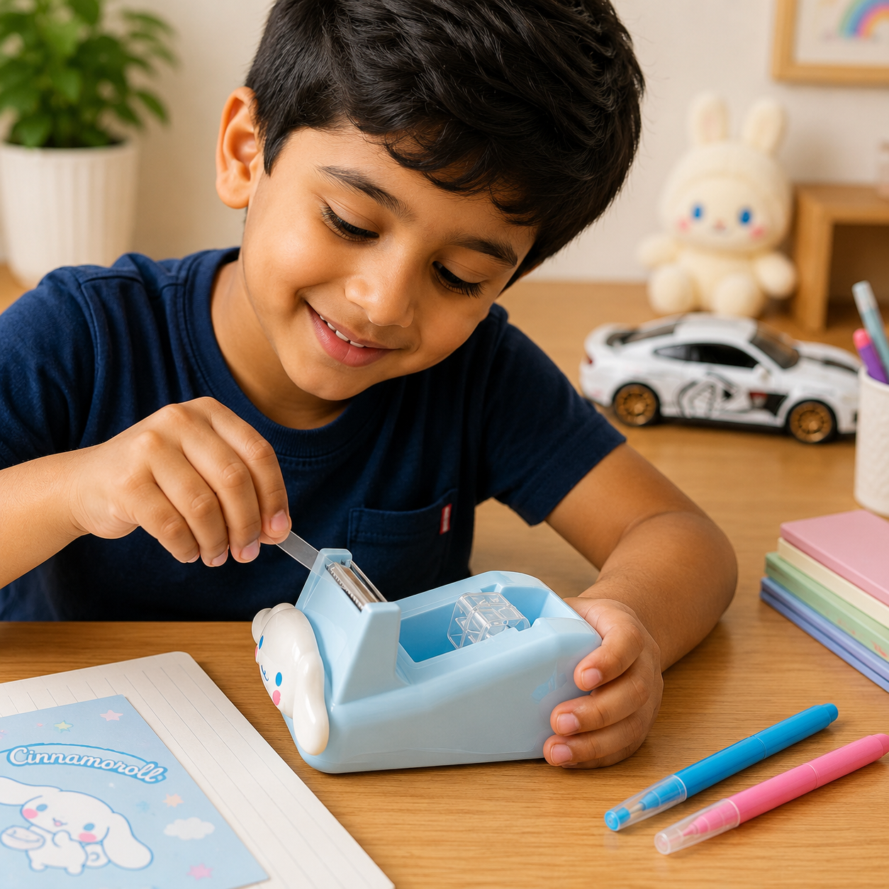 sticker dispenser craft box and creative activity kit
