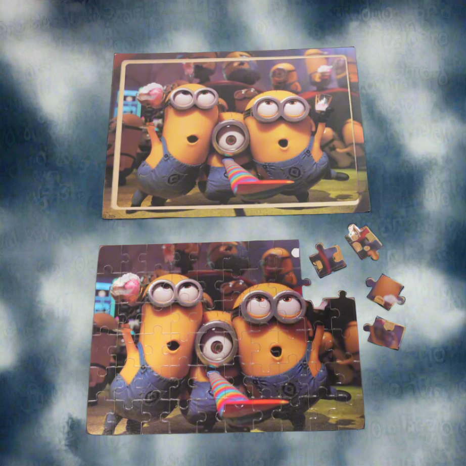 Kidsbestie-Minion Jigsaw Puzzle For Kids Age 3+
