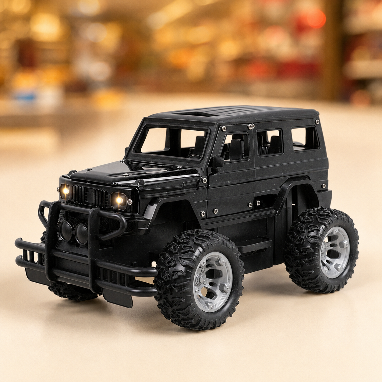 openable side doors and an openable hood