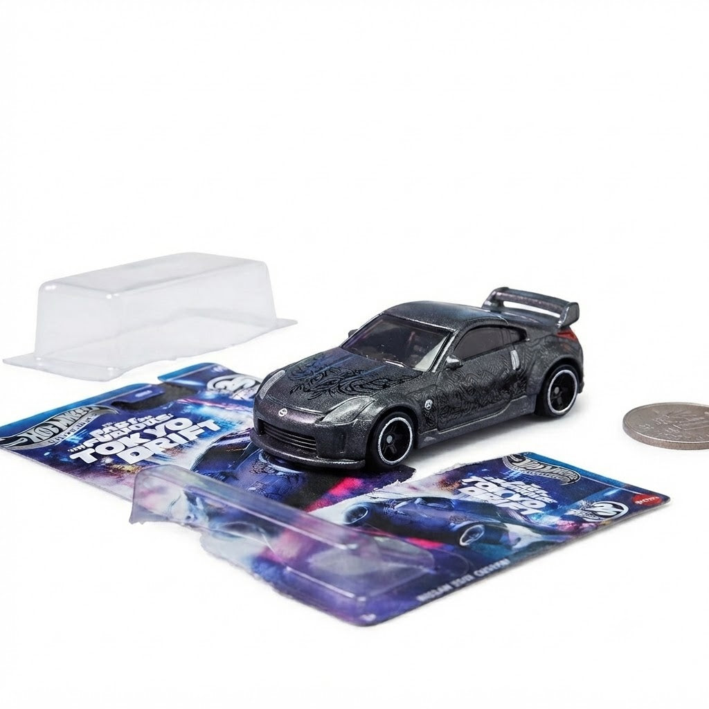 Hot Wheels Fast & Furious Tokyo Drift Nissan 350Z Custom (Silver Series)