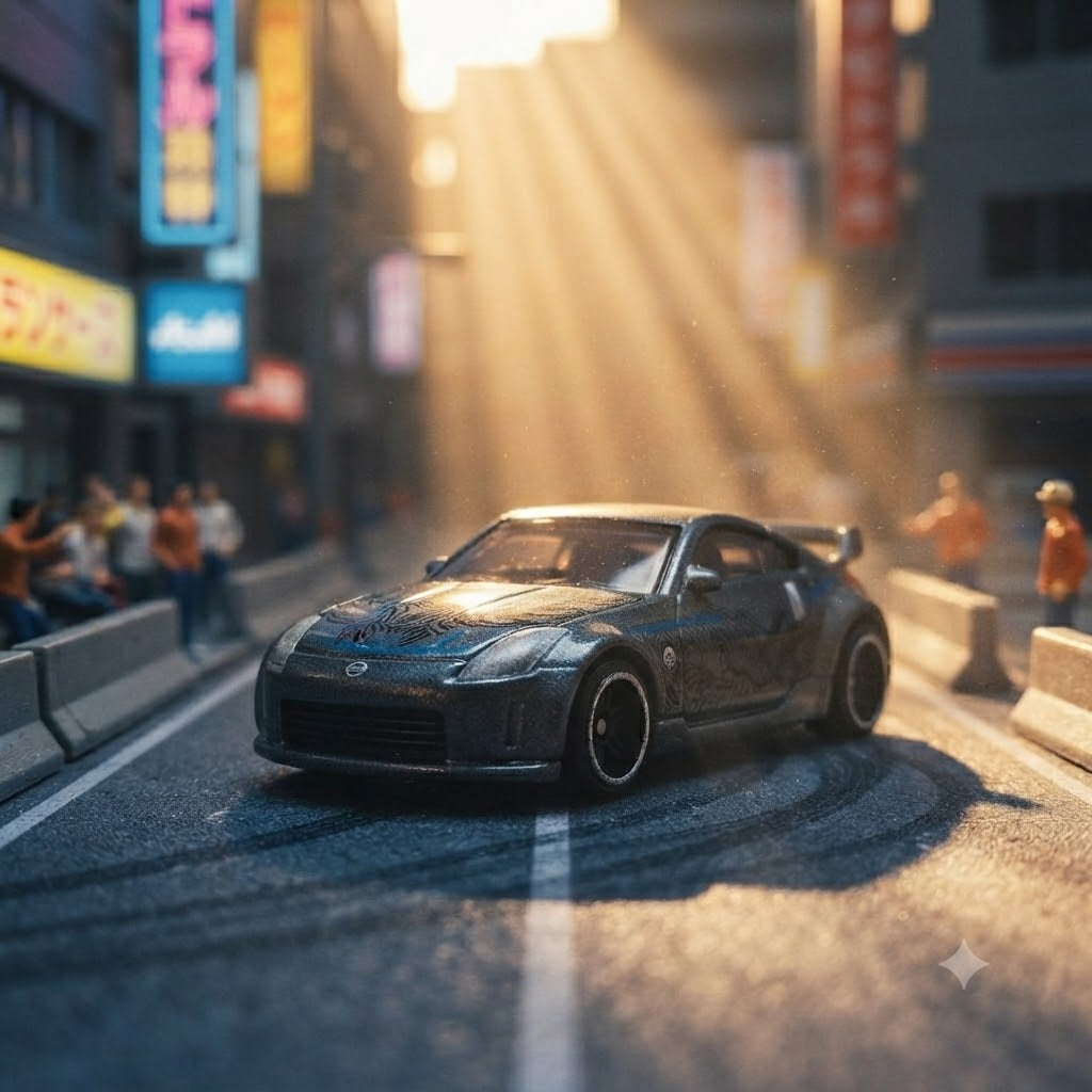 Hot Wheels Fast & Furious Tokyo Drift Nissan 350Z Custom (Silver Series)