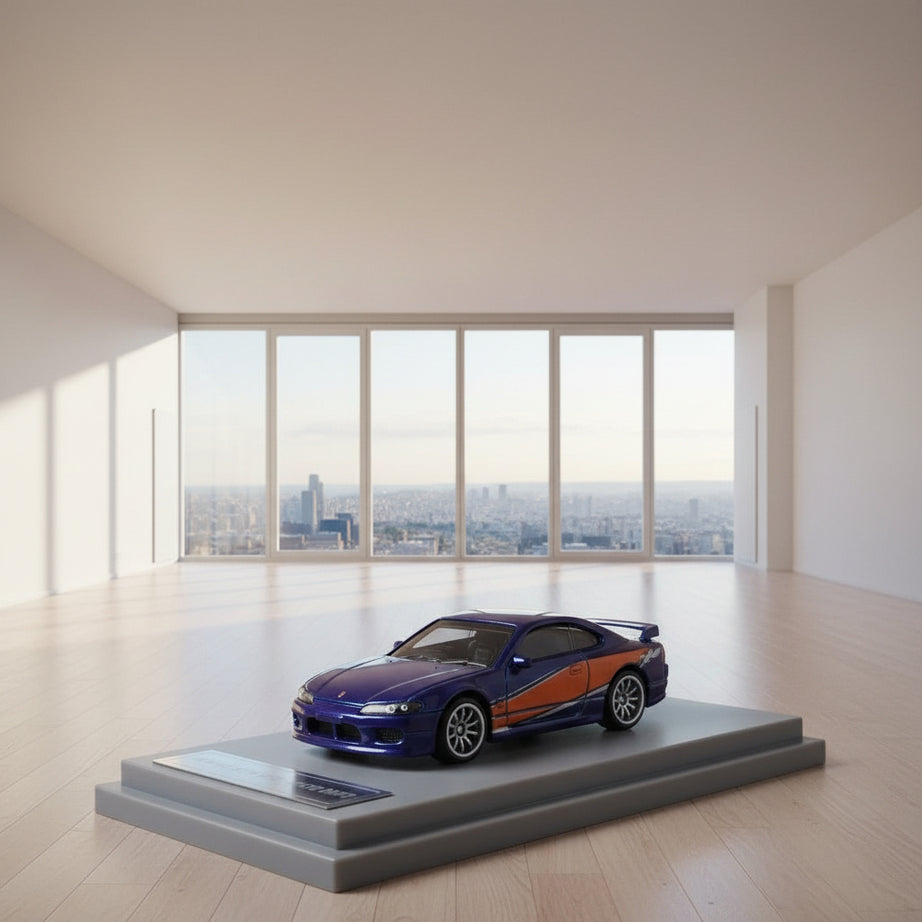 Hot Wheels Fast & Furious Silver Series: Nissan Silvia (S15) – Tokyo Drift Edition (2/5)